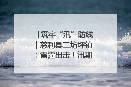 筑牢“汛”防线｜慈利县二坊坪镇：雷霆出击！汛期捕鱼被紧急叫停
