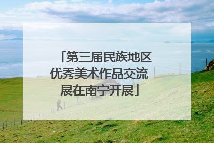 第三届民族地区优秀美术作品交流展在南宁开展