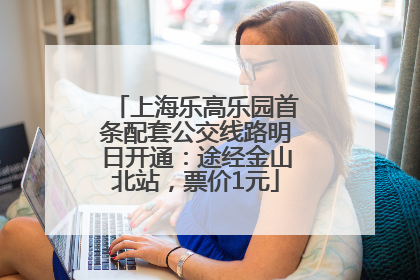 上海乐高乐园首条配套公交线路明日开通：途经金山北站，票价1元