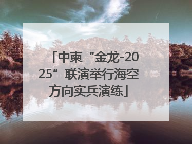中柬“金龙-2025”联演举行海空方向实兵演练