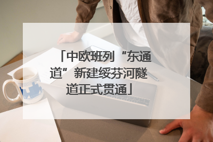 中欧班列“东通道”新建绥芬河隧道正式贯通