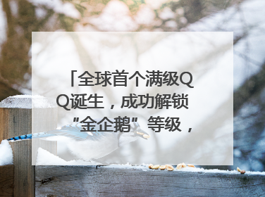 全球首个满级QQ诞生，成功解锁“金企鹅”等级，腾讯高管回应