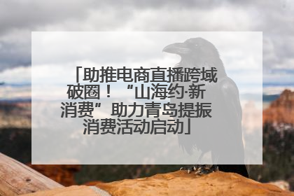助推电商直播跨域破圈！“山海约·新消费”助力青岛提振消费活动启动