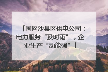 国网沙县区供电公司：电力服务“及时雨”，企业生产“动能强”