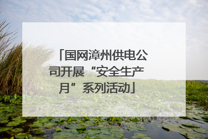 国网漳州供电公司开展“安全生产月”系列活动