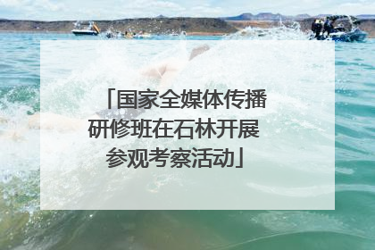 国家全媒体传播研修班在石林开展参观考察活动