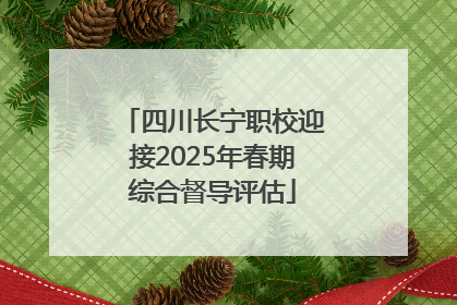 四川长宁职校迎接2025年春期综合督导评估