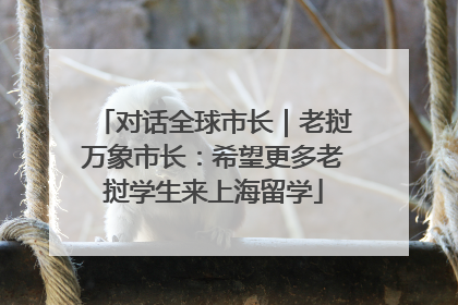对话全球市长｜老挝万象市长：希望更多老挝学生来上海留学