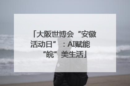 大阪世博会“安徽活动日”：AI赋能“皖”美生活