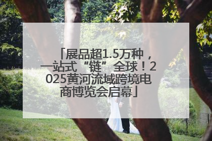 展品超1.5万种，一站式“链”全球！2025黄河流域跨境电商博览会启幕