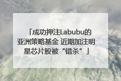 成功押注Labubu的亚洲策略基金 近期加注明星芯片股被“错杀”
