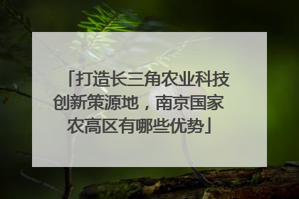 打造长三角农业科技创新策源地，南京国家农高区有哪些优势
