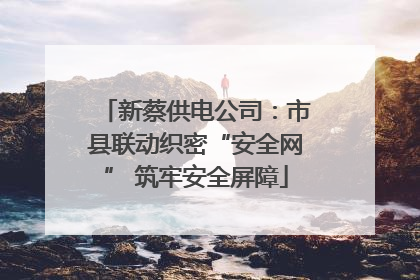 新蔡供电公司：市县联动织密“安全网” 筑牢安全屏障