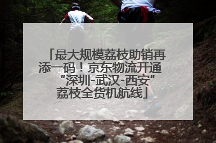 最大规模荔枝助销再添一码！京东物流开通“深圳-武汉-西安” 荔枝全货机航线