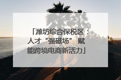潍坊综合保税区：人才“强磁场” 赋能跨境电商新活力