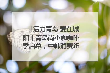 活力青岛 爱在城阳｜青岛尚小咖咖啡季启幕，中韩消费新场景点燃夏日热情