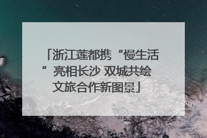 浙江莲都携“慢生活”亮相长沙 双城共绘文旅合作新图景