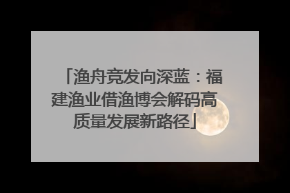 渔舟竞发向深蓝：福建渔业借渔博会解码高质量发展新路径