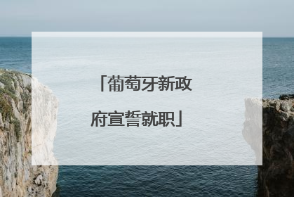 葡萄牙新政府宣誓就职