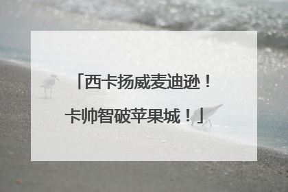 西卡扬威麦迪逊！卡帅智破苹果城！