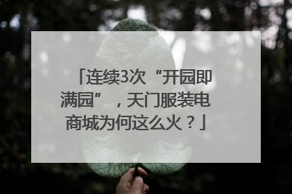 连续3次“开园即满园”，天门服装电商城为何这么火？