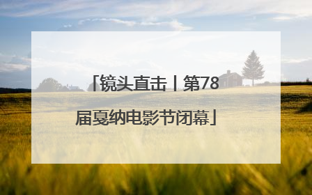 镜头直击丨第78届戛纳电影节闭幕