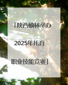 陕西榆林举办2025年托育职业技能竞赛