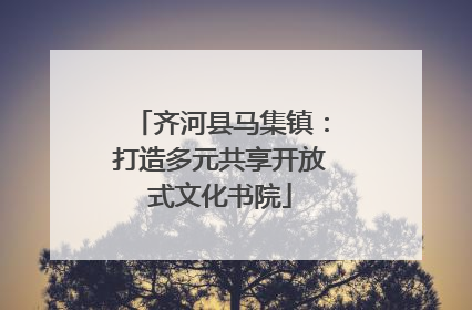 齐河县马集镇：打造多元共享开放式文化书院