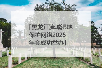 黑龙江流域湿地保护网络2025年会成功举办