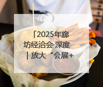 2025年廊坊经洽会·深度｜放大“会展+”乘数效应 打造消费新场景