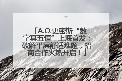 A.O.史密斯“数字真五恒”上海首发：破解平层舒适难题，招商合作火热开启！